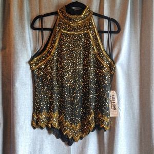VTG Mark and John by Gopal Beaded Top